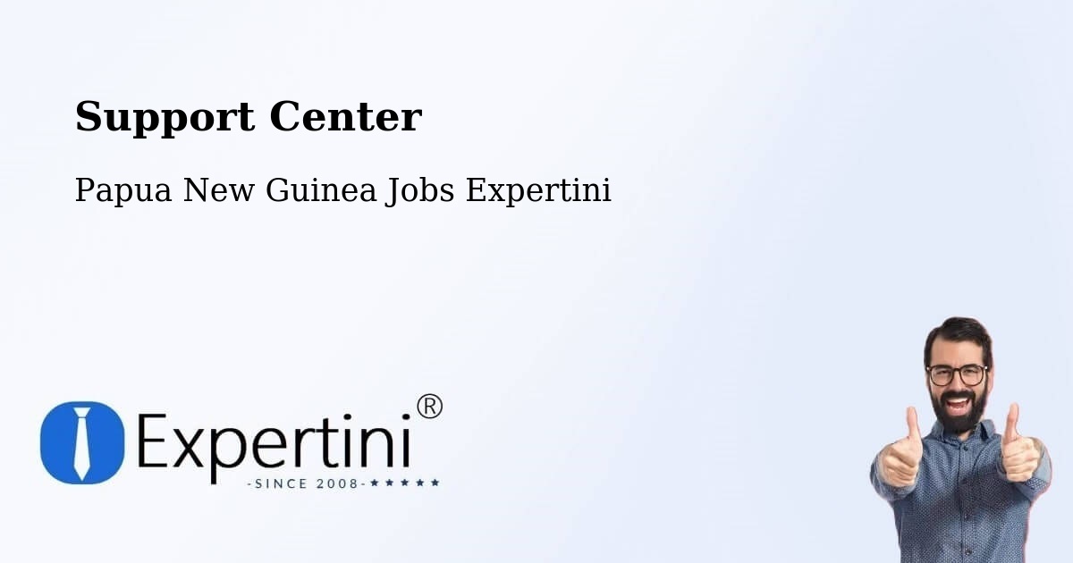 Support Services – Imbonggu - Papua New Guinea Jobs Expertini