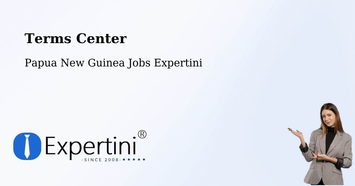 Terms of Service – Imbonggu - Papua New Guinea Jobs Expertini